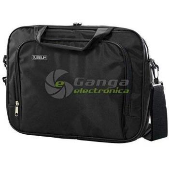 Maletín Subblim Oxford para Portátiles hasta 12.5/ Negro
