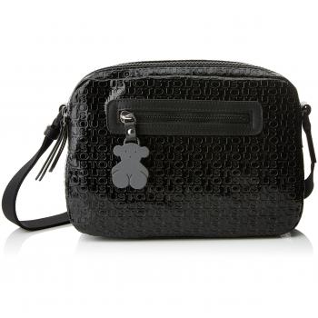 Tous Timila Lindsay, Bolso Bandolera para Mujer, (Negro 195890159), 23x16x7.5 cm (W x H x L)