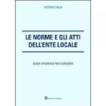 Norme e gli atti dell'ente locale.