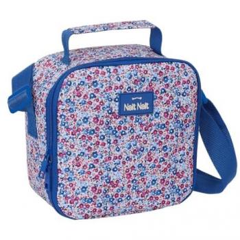 Bolsa térmica cuadrada Nait Nait Flores Coimbra Azul