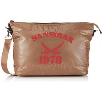 Bolso Tote Sansibar Turn Around para mujer, color Arena, tamaño 42x28x17 cm