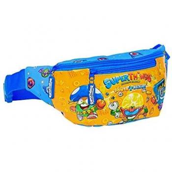 Safta Riñonera Superthings Serie 7, 230x90x120 mm, Azul/Multicolor