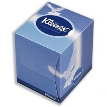 Kleenex 8834 Faciales en Cubo, Blanco