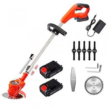 Mediawavestore Desbrozadora Inalámbrica Doble Batería 36W