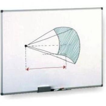 Pizarra magnética Faibo Melamina 100 x 150 cm Blanco Aluminio