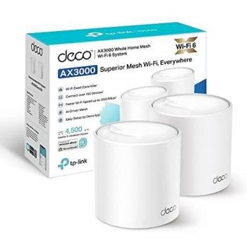 TP-Link Deco WiFi 6 Mesh AX 3000Mbps Deco X50 (2 Pack)