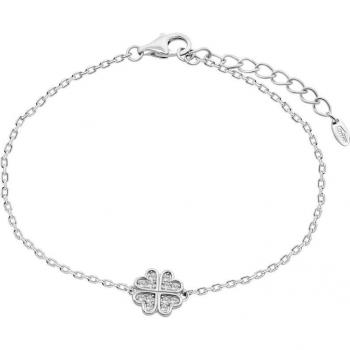 Pulsera Trébol Lotus Silver Lp3052-2/1 Plata, Mujer