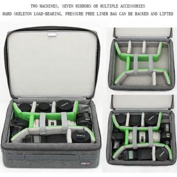 Bolsa SLR de 20 pulgadas para fotografía con compartimentos internos