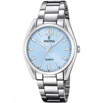 Reloj De Mujer Festina Alegría F20622/3 Con Esfera Azul