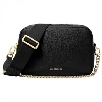 Bandolera Bryant Negra Granulada Michael Kors