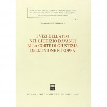Vizi dell'atto nel giudizio davanti alla corte di giustizia