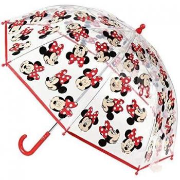 CERDÁ LIFE'S LITTLE MOMENTS Paraguas Transparente de Minnie, Licencia Oficial Disney, Niñas, Surtido, Talla Única