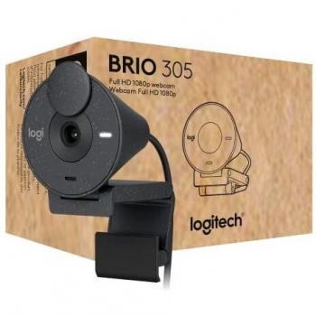 Logitech Brio 305 webcam 2 MP 1920x1080 pixel USB-C grafite