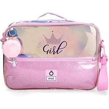 Enso Super Girl Cartera Extraescolar Rosa