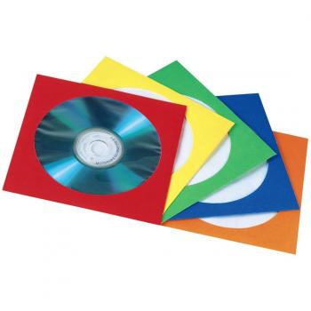 Buste di carta Hama per CD/DVD, 50 pezzi