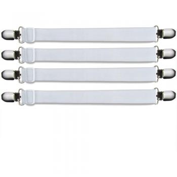 Soporte de Pinzas para Sábanas 4 Uds