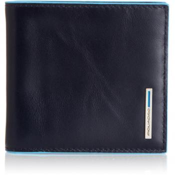 Piquadro Portafolio con Molla de Dólares en Cuero – Accesorio de Viaje Unisex Azul
