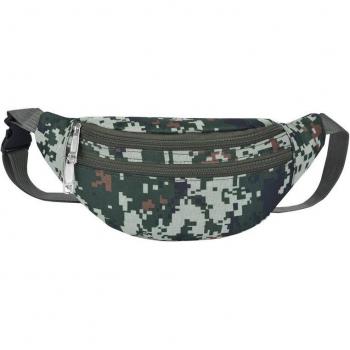 Riñonera camuflaje unisex de gran capacidad