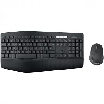 Logitech MK270 Wireless Combo Tastiera e Mouse, 2.4 GHz, USB, Layout Italiano QWERTY, Nero
