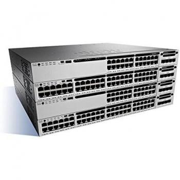 Cisco Catalyst 3850 Managed Gigabit Ethernet (10/100/1000) Power over Ethernet (PoE) Black, Gray