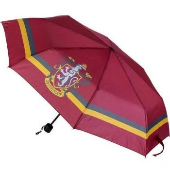 Paraguas Manual Plegable Harry Potter Gryffindor Rojo