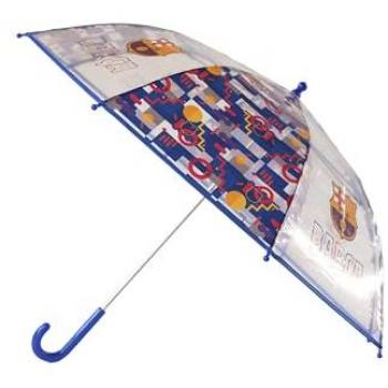 Paraguas Transparente Oficial Barça 48 cm