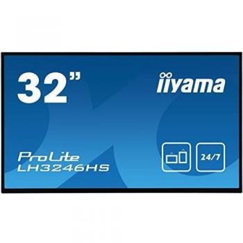 IiYama ProLite LH3246HS-B1 Visualizzatore di Messaggi LED Full HD Black Flat Panel 80 cm (31.5) Digital Signage