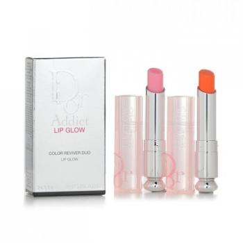 Christian Dior: Set de dos (2pcs) del bálsamo labial hidratante Addict Lip Glow Duo