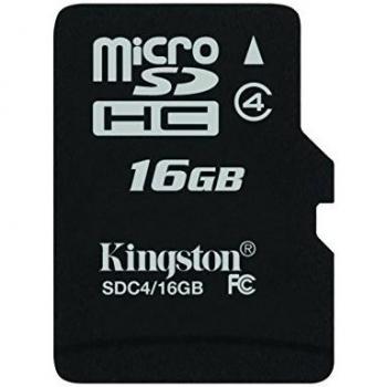 Kingston microSD 16GB Classe 4