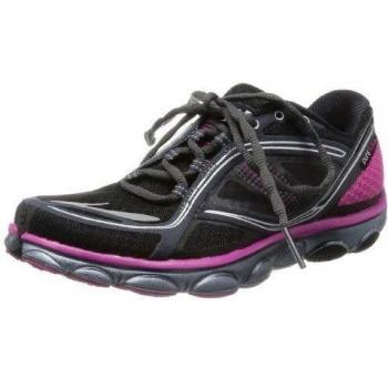 BROOKS PureFlow 3 Scarpa da Running Donna, Nero (Black/Anthracite/Fuschia), 42