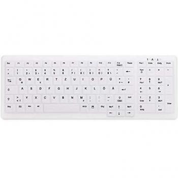 Tastiera Medico USB QWERTZ Tedesco Bianco CHERRY AK‑C7000