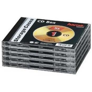 44744 CD-BOX 5ER Promopack (5 Pezzo) Trasparente