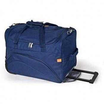 GABOL Bolso Ruedas Week. Bolso de Viaje, 50 cm, 15 litros, Azul