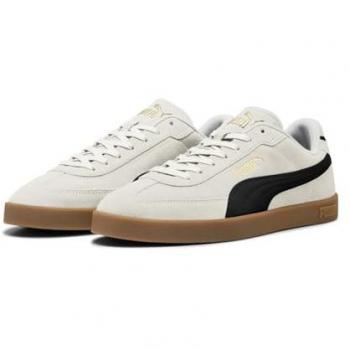 Sapatilhas Puma Club II Era Suede Bege e Preto