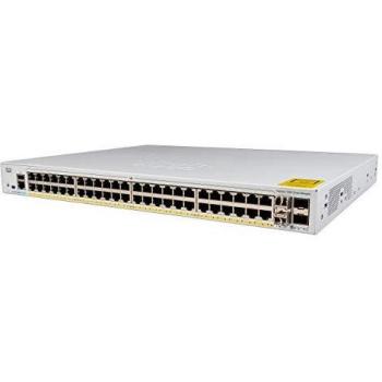 Cisco Catalyst 1000-48P-4X-L switch gestito L2 24 x 10/100/1000 (PoE+) + 24 x 10/100/1000 + 4 x 10 gigabit SFP+ (uplink) PoE+ (370 W) montabile su rack
