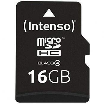 Micro SD Card 16GB Class 4 inkl. SD Adapter