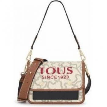 Tous para mujer. Bandolera S. Audree K Icon Multi-Beige -15.2x19.1x11