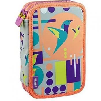 MILAN® Plumier 2 pisos con contenido Sugar Colibrí