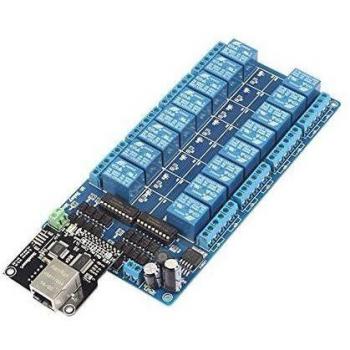 Scheda di controllo Ethernet remota SainSmart da 16 canali