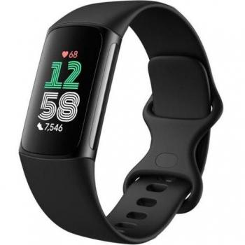Fitbit Charge 6 Pulsera de actividad AMOLED Negra