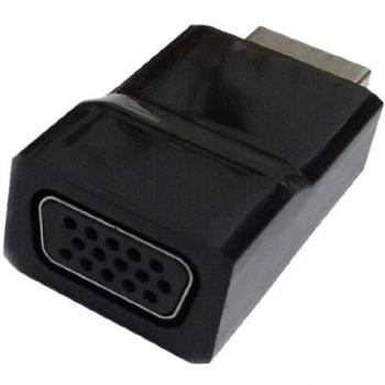 Gembird A-HDMI-VGA-001 Adaptador de Cable Negro