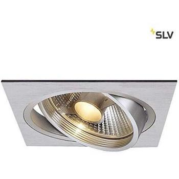 SLV Alluminio New TRIA 1 Stelo faretto soffitto LED