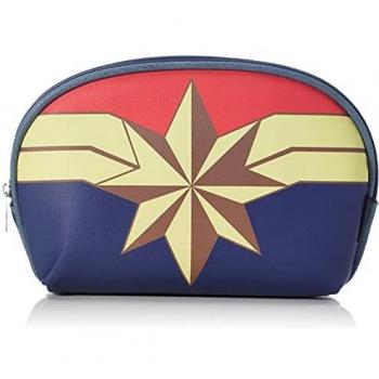 Neceser Escolar Capitana Marvel Azul Marino