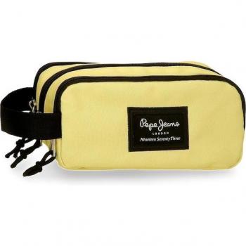 Estuche Pepe Jeans Aris Amarillo -22x10x9cm