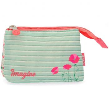 Enso Imagine Billetero Multicolor 14x10x3,5 cms Poliéster