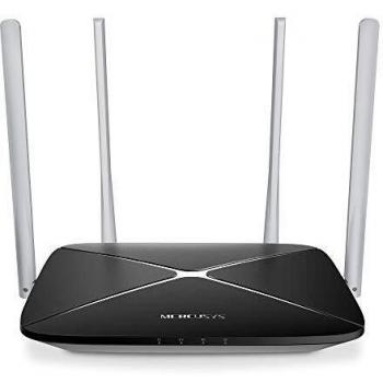 Router Wireless Mercusys AC12 Dual Band 2.4 GHz / 5 GHz – Nero