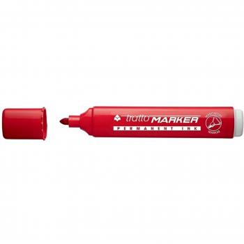 Marcatore Tratto Marker Tonda Rosso 1Pz