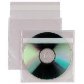 Sacchetto trasparente porta CD/DVD con insert Sei Rota 353339