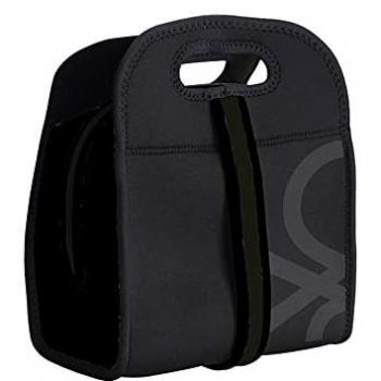 Bolsa Almuerzo Neopreno Negro 22×14×27 cm