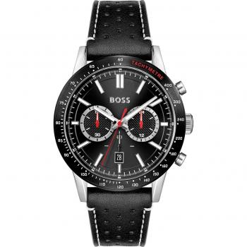 Hugo Boss Reloj Hombre Analogico Cuarzo con Correa de Cuero 1513920